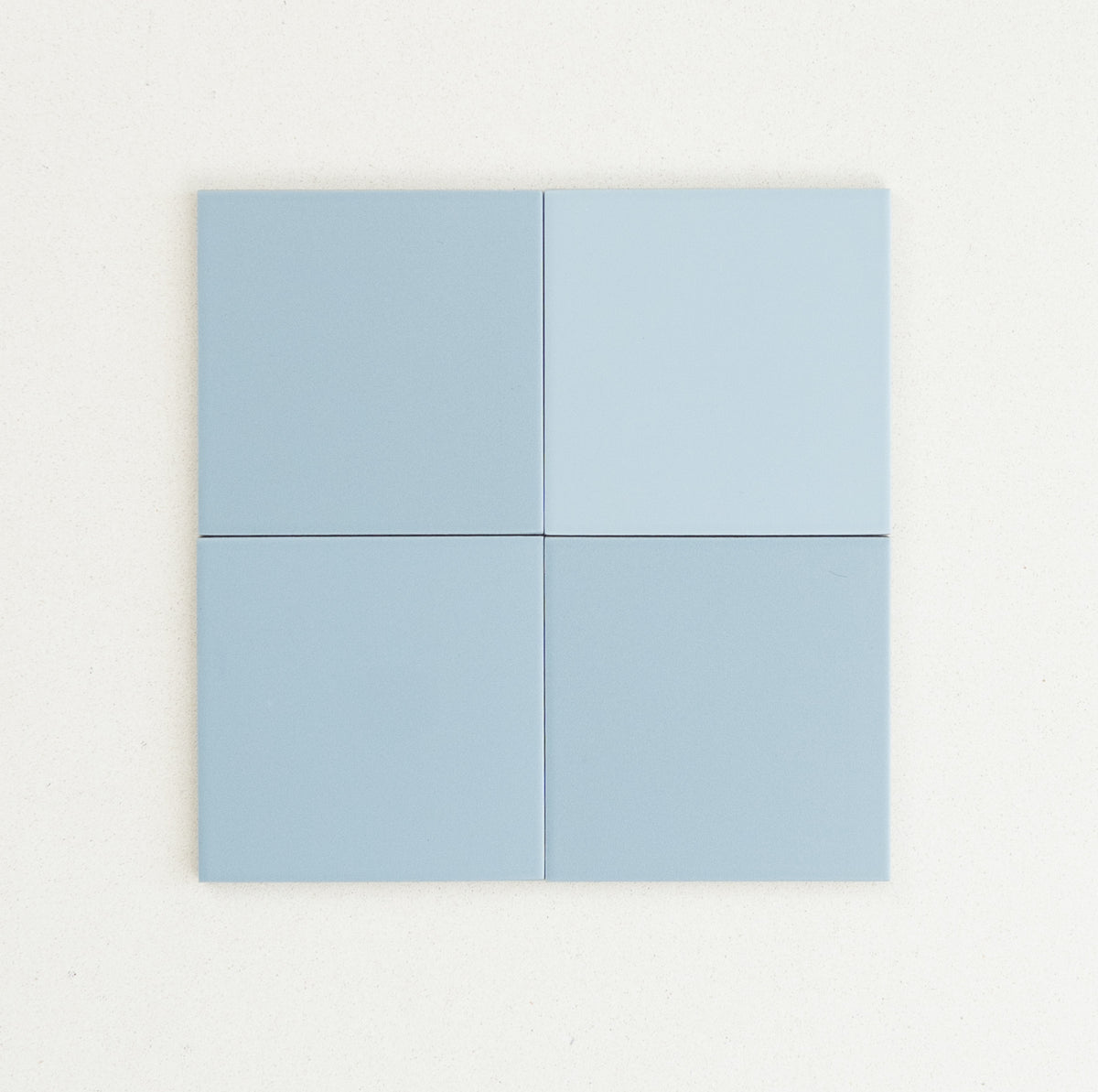 Rubik Square Floor & Wall Spanish Tile 123x123mm in Blue, Matt finish