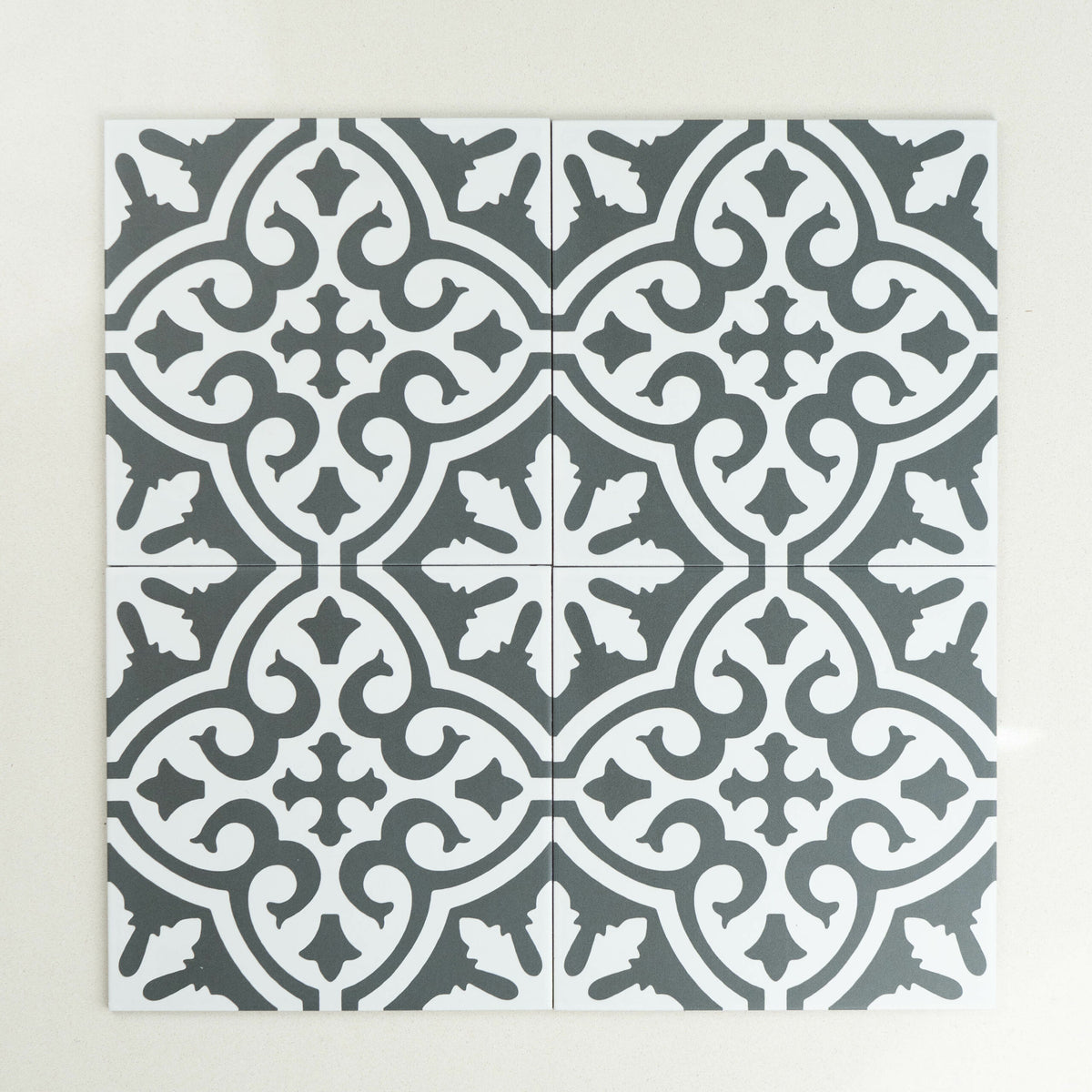 Kenthurst Encaustic Look Patterned Floor & Wall Tile Australian Made 300x300mm