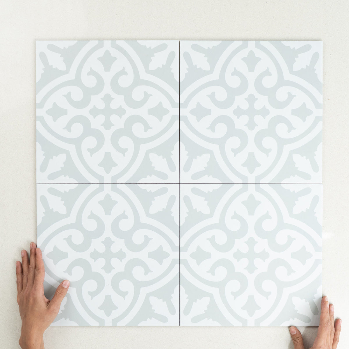 Kenthurst Encaustic Look Patterned Floor & Wall Tile Australian Made 300x300mm