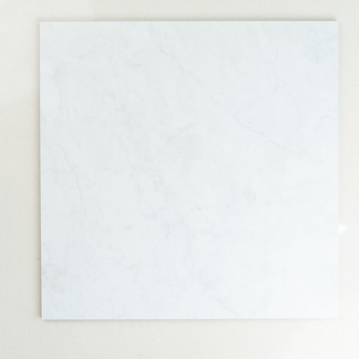 Bianco Carrara Marble Look Tile – Matt & Polished finish