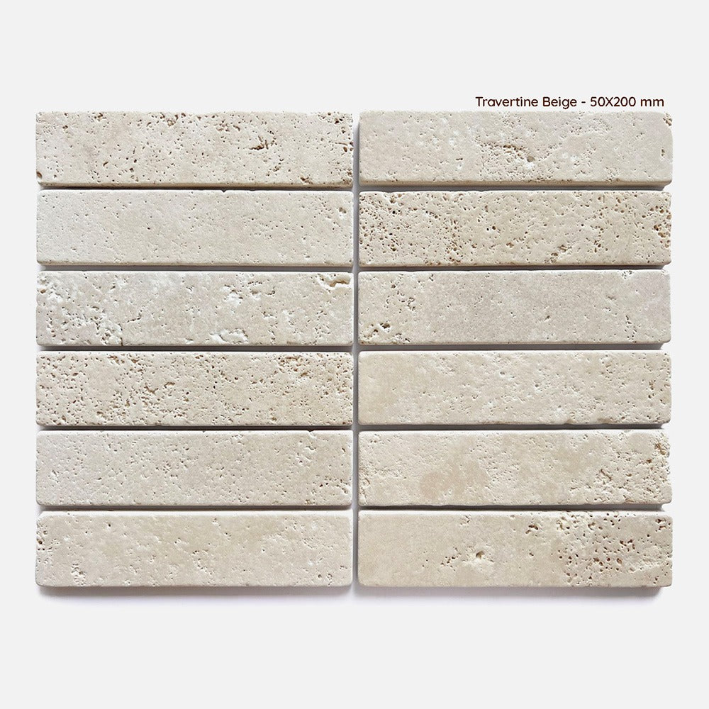 Apollo Series Travertine Natural Stone Floor and Wall Tile – Tumbled finish