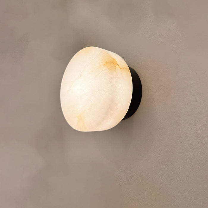 Lunara Astra Wall Light in Black #Colour_Black
