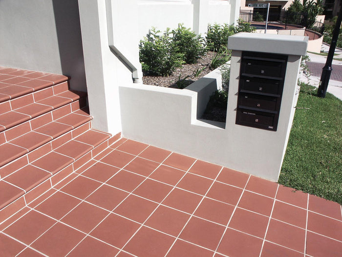 Alice Red Terracotta Square Tile 300x300mm