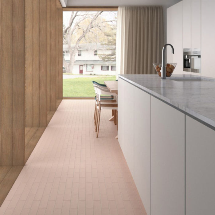 Arou Series Spanish Porcelain Tile in Bianco, Ecru, Olive, Rosa & Sky, Gloss & Matt finish
