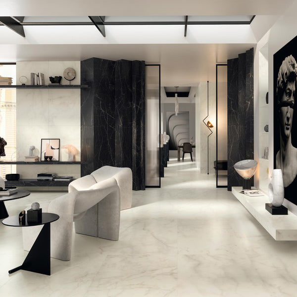 Marvel Shine Series Italian Porcelain Tile in Imperiale, Prestigio, Supremo & Delicato, Silk, Matt & Lappato finish