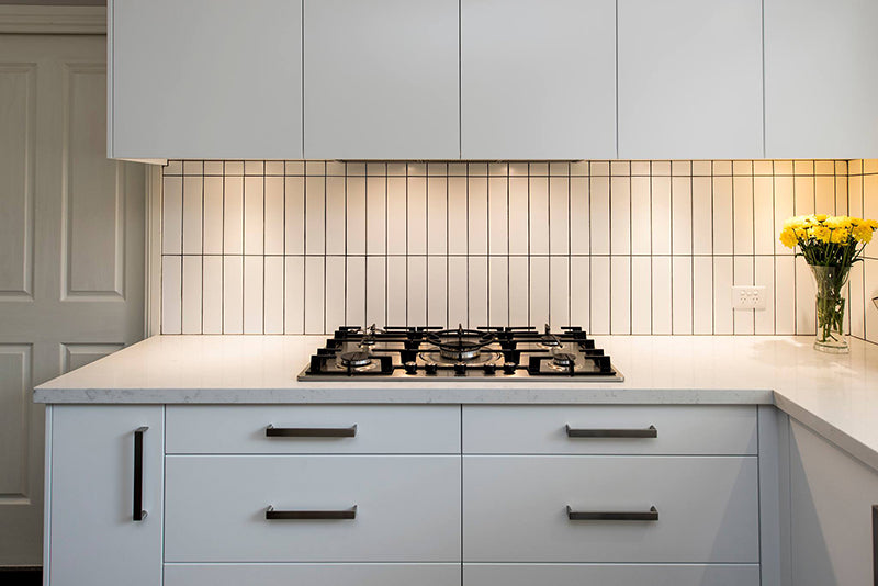 Avalon White Subway Wall Tile 75x300mm