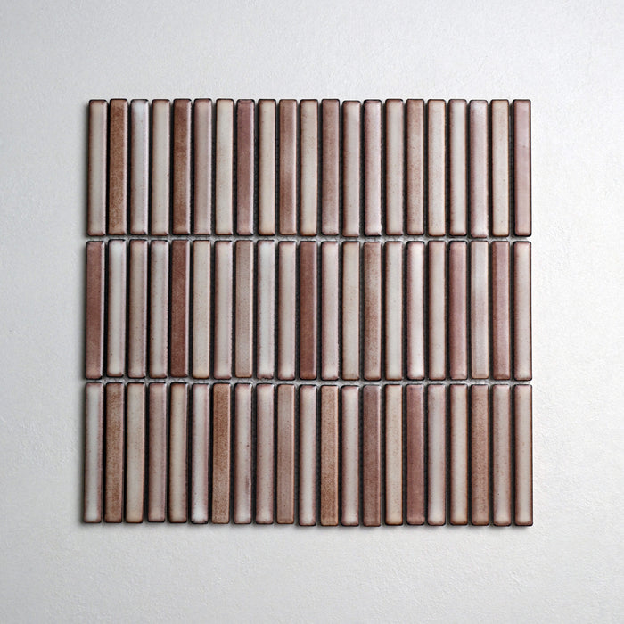 Beige Clay Matt Kit Kat Mosaic Tile
