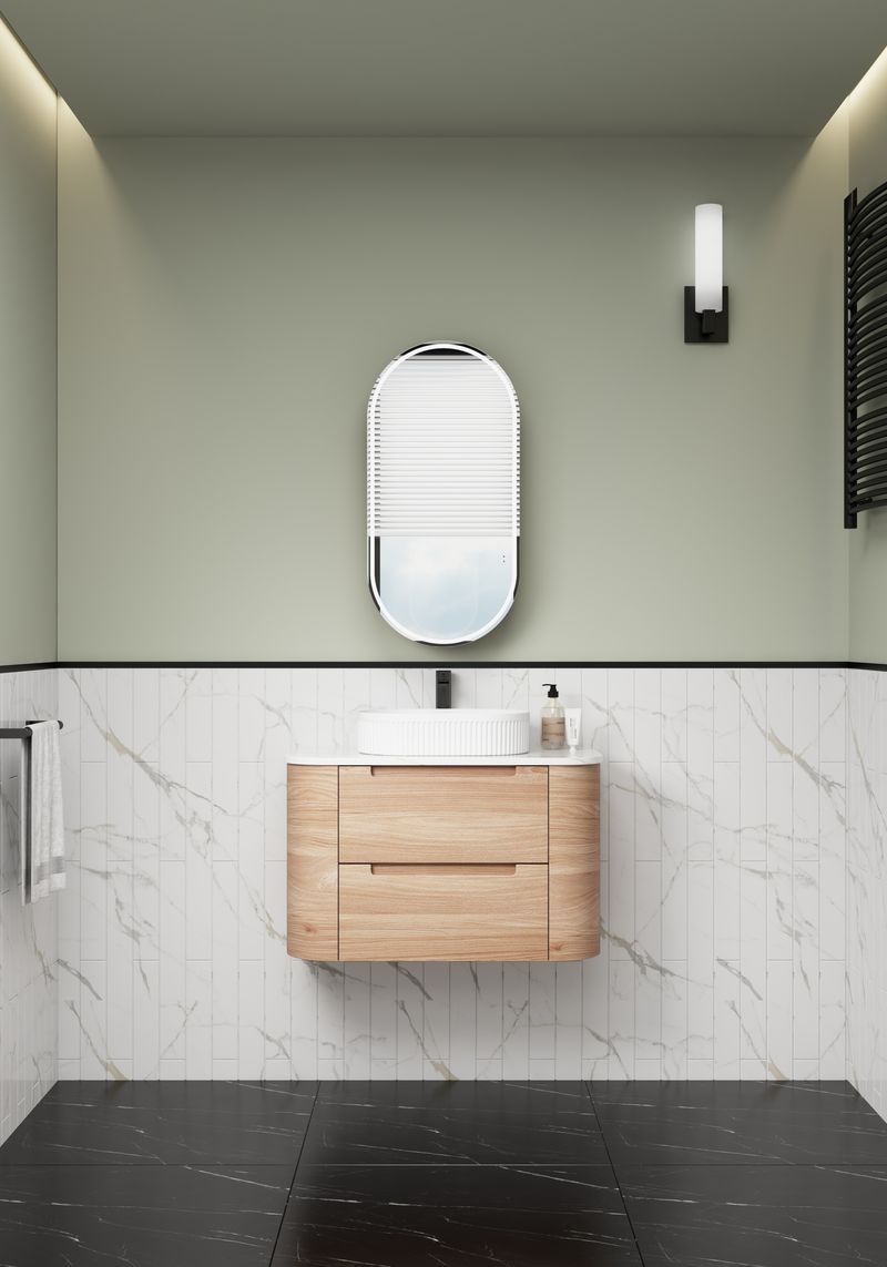 Aulic Briony Wall Hung Vanity 900mm | Aulic