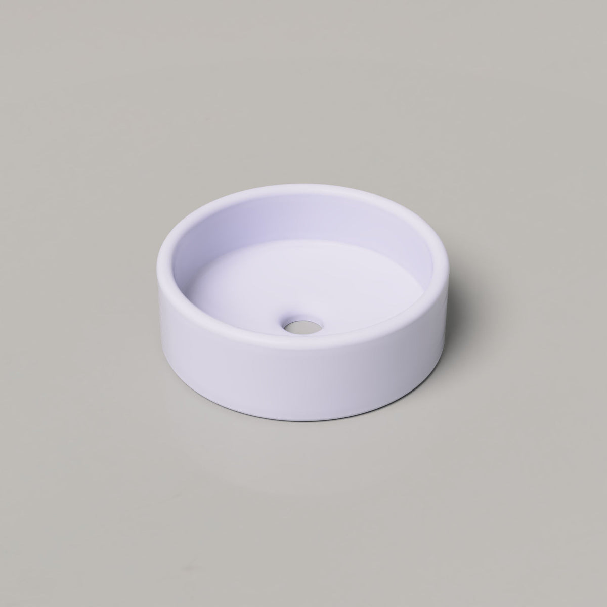 Nood Co Bowl Concrete Basin in Lilac | Nood Co