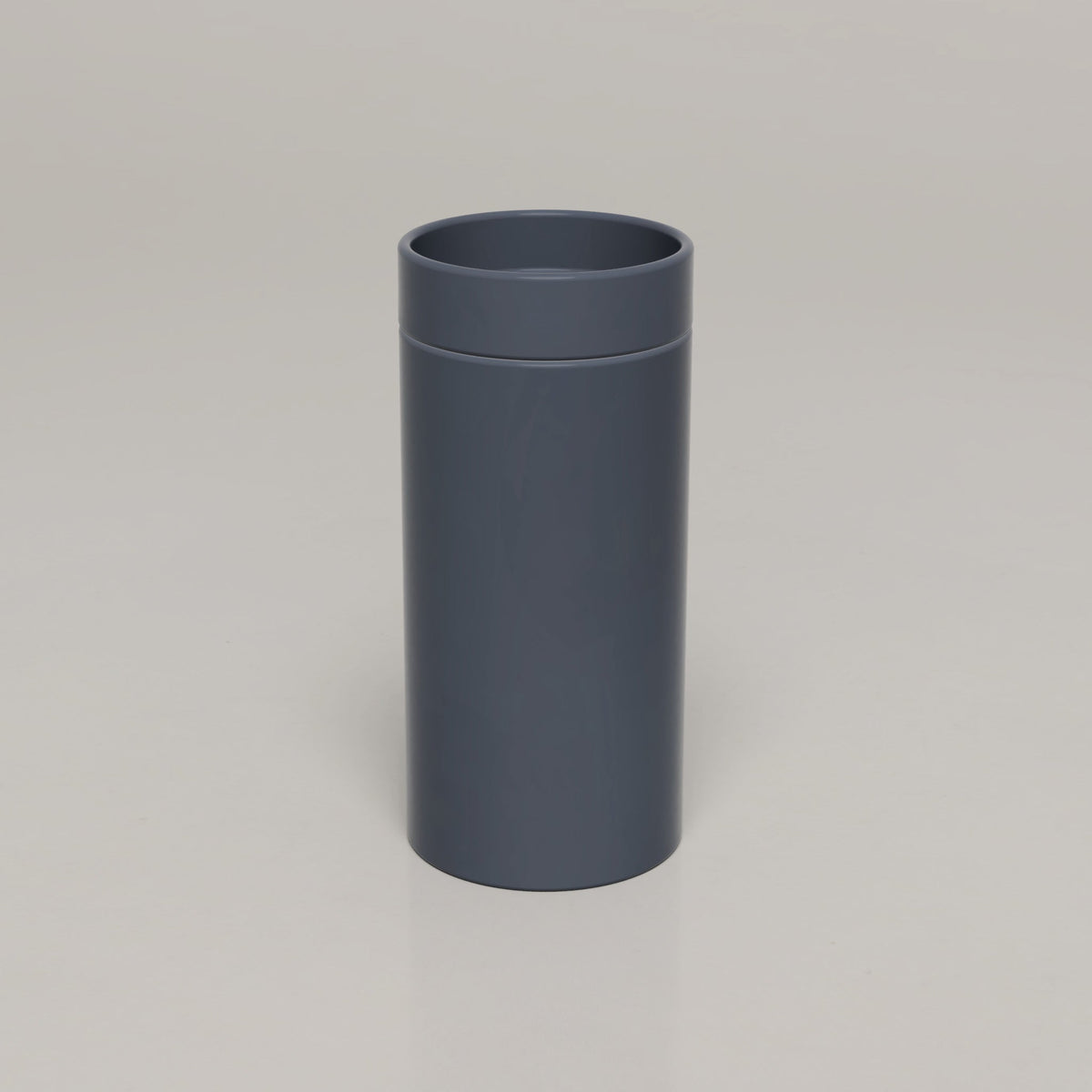 Nood Co Cylinder Bowl Concrete Basin in Copan Blue | Nood Co