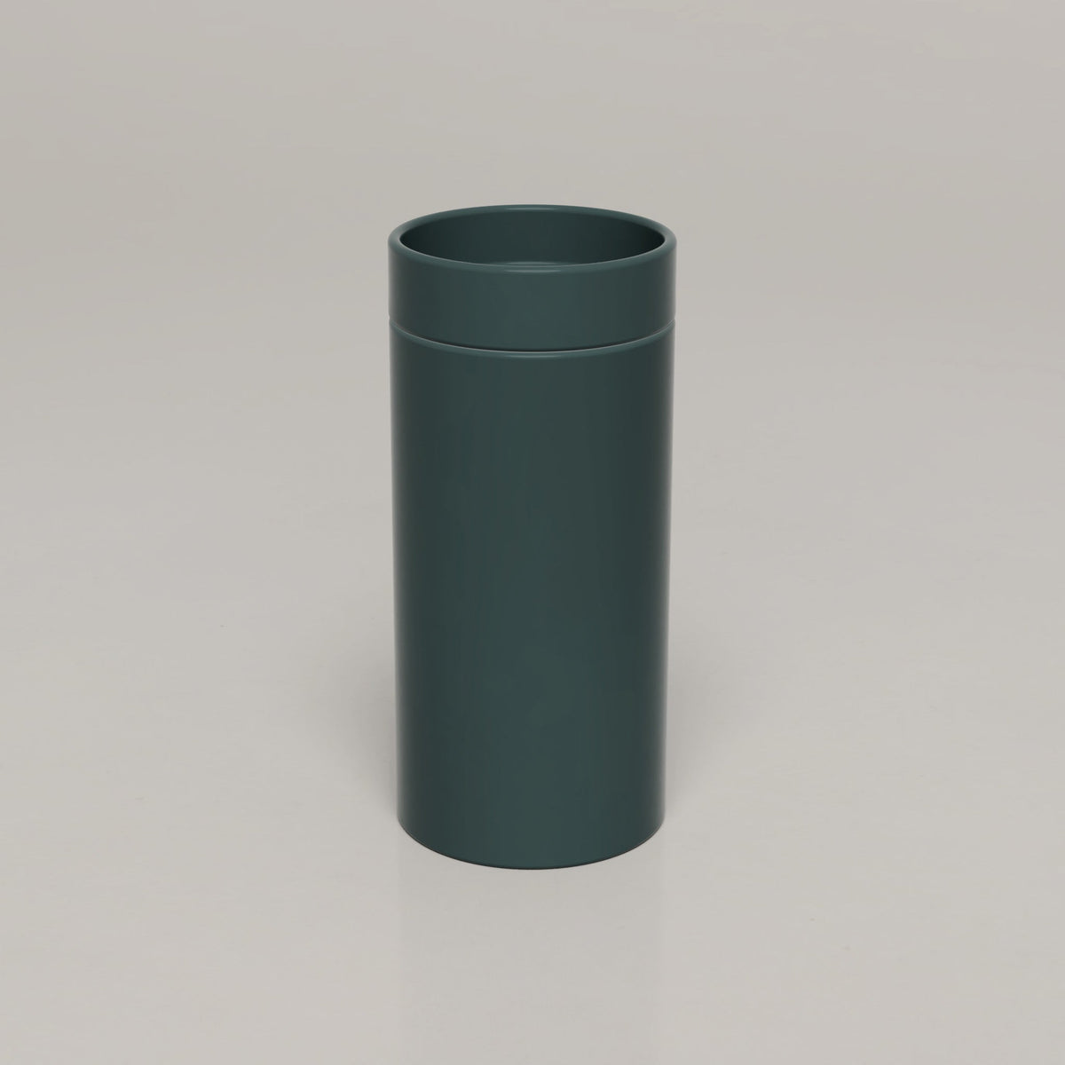 Nood Co Cylinder Bowl Concrete Basin in Teal | Nood Co
