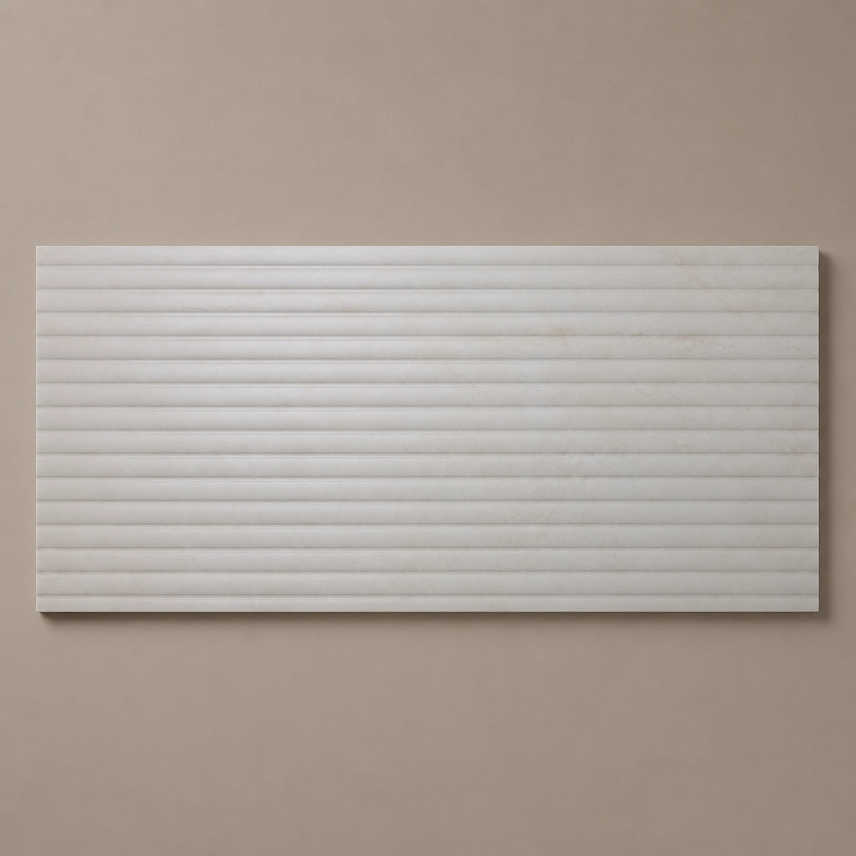 Botticino 3D Flute Alabaster Tile 600x1200 | Porcelain Feature Wall Tile