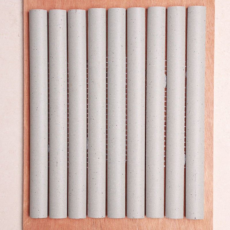 Bamboo Series Porcelain 286x260 mm Mosaic in Mint, Matt finish