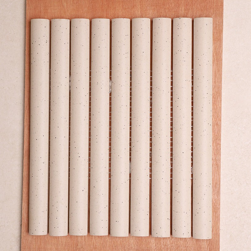 Bamboo Series Porcelain 286x260 mm Mosaic in Salt & Pepper, Matt finish