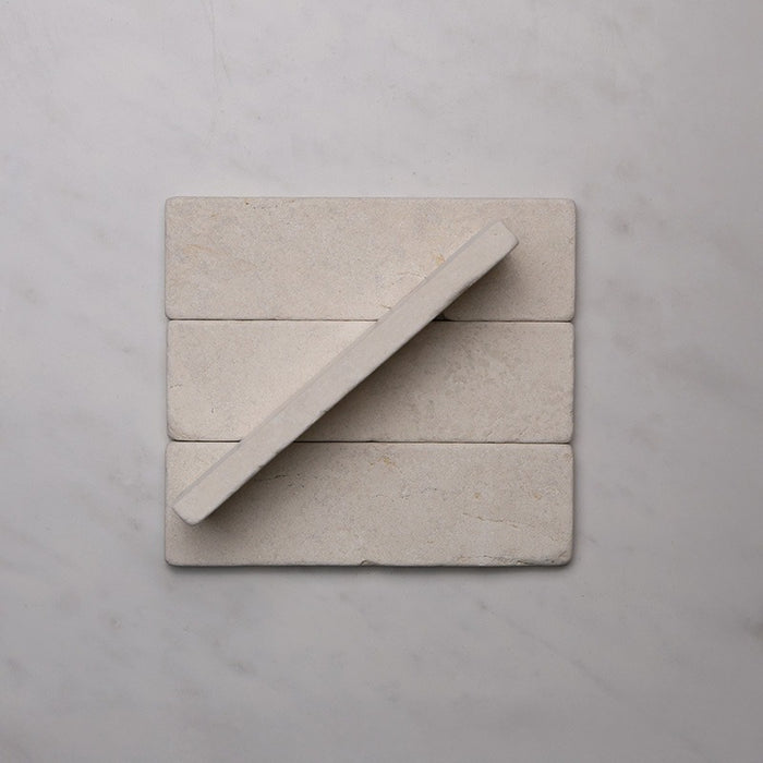 Vratsa Beige Subway Limestone Tile | Tumbled Natural Stone
