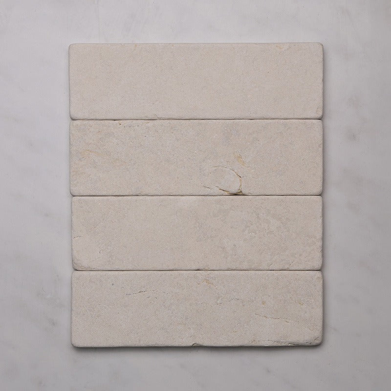 Vratsa Beige Subway Limestone Tile | Tumbled Natural Stone