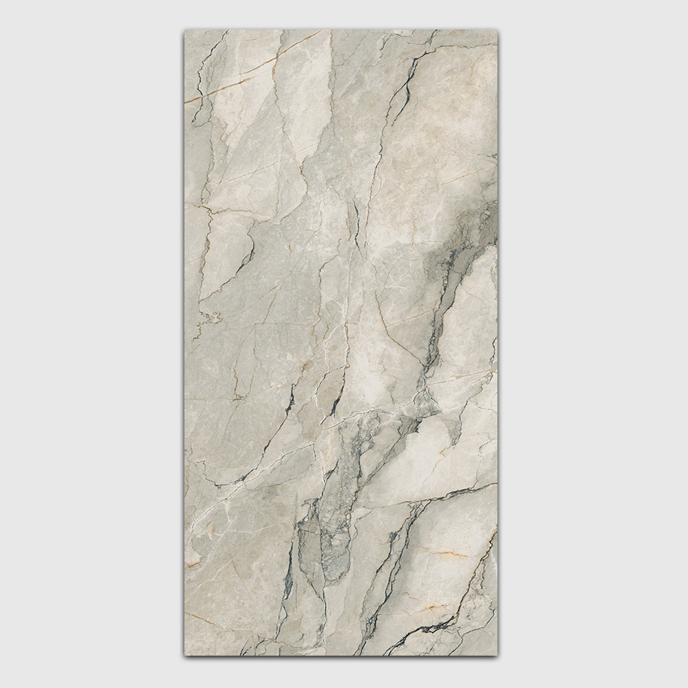 Bolgheri Stone Look Italian Floor and Wall Tile in Gardenia, Natural finish