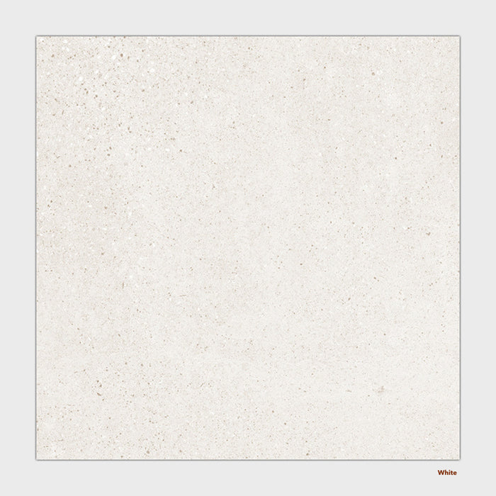 Bottega Series Spanish Floor and Wall Tile in White, Matt finish