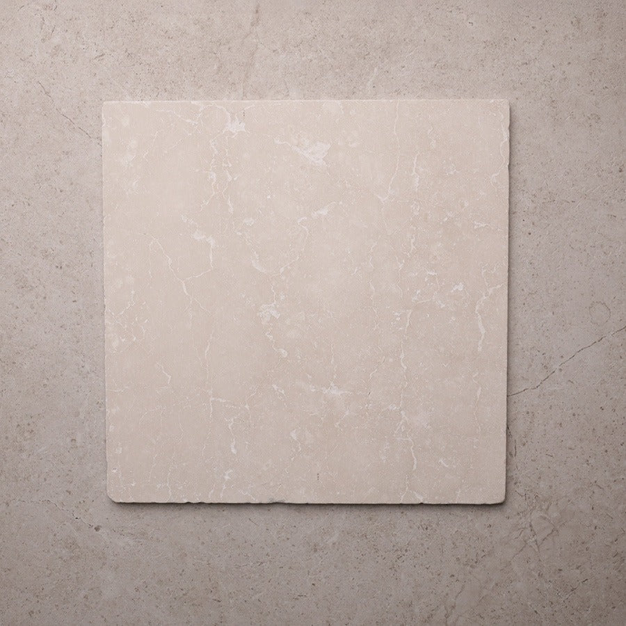 Botticino Square Marble Tile & Mosaic | Tumbled Natural Stone