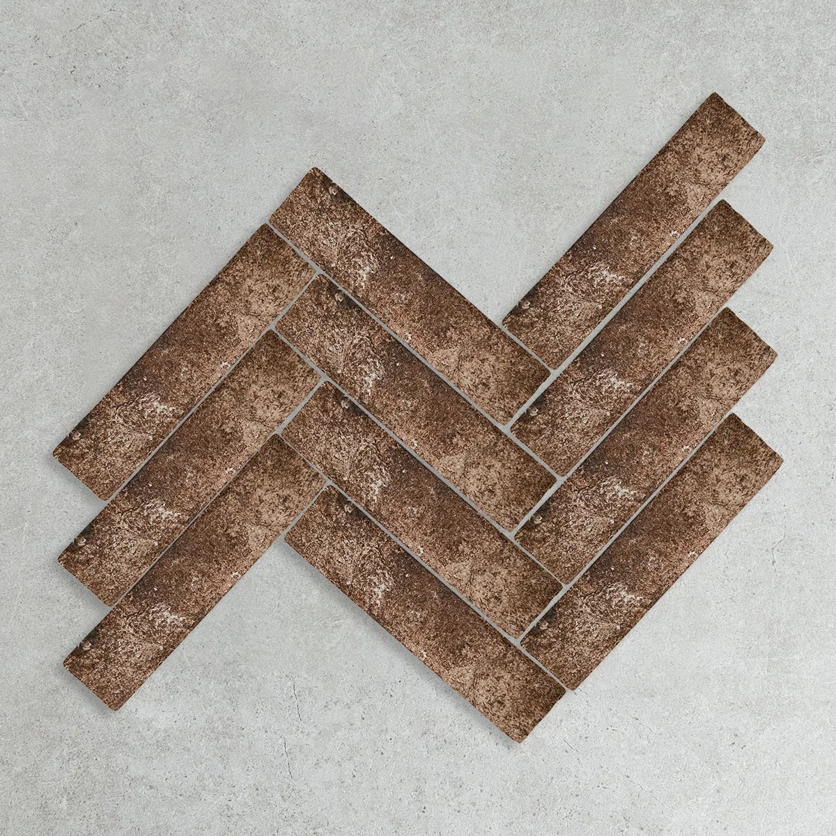 Bristol Series Porcelain Subway Tile in Umber, Glazed finish