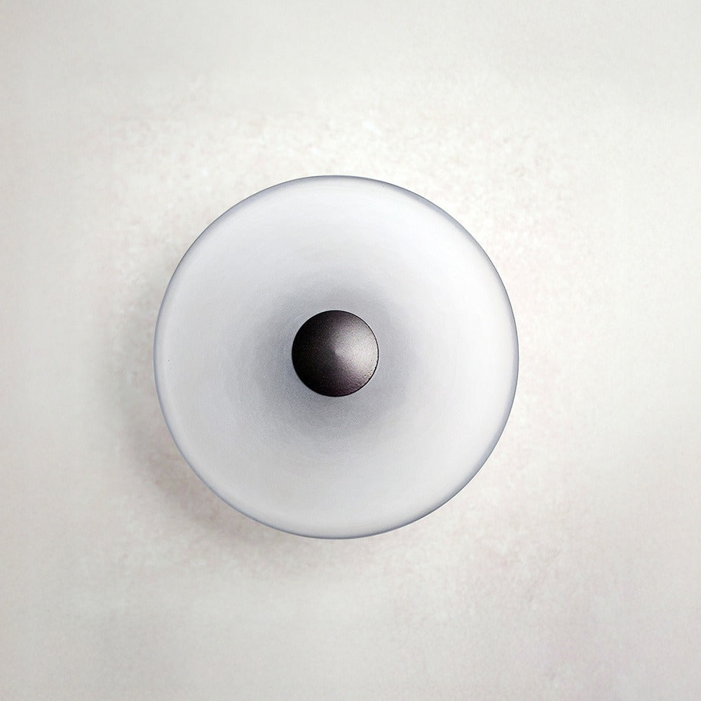 Bronze - Lunara Caspia Frosted Wall Light
