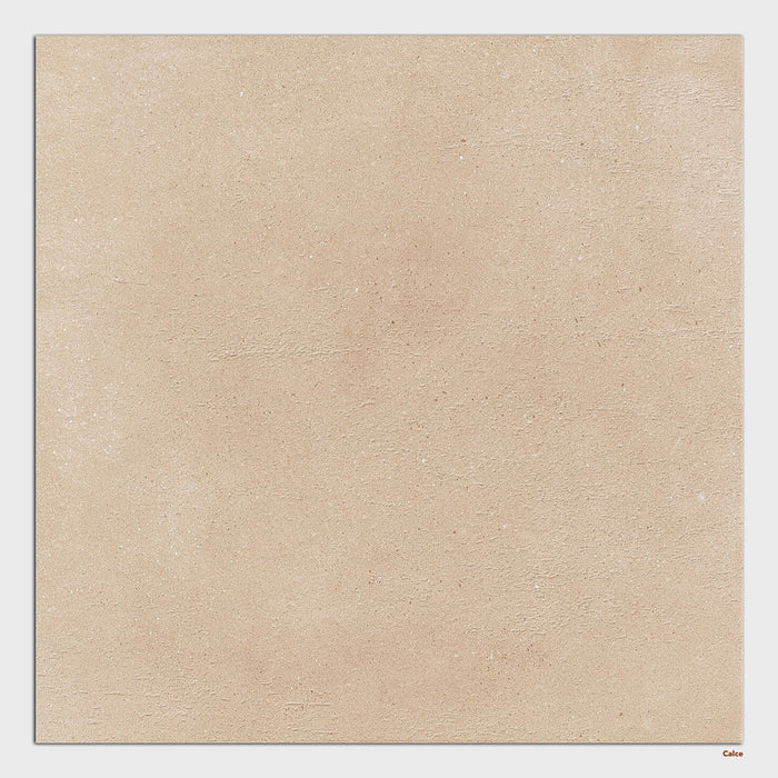 Slow Terracotta Look Porcelain Tile 600x600 | Italian Clay Effect Tile in Calce, Matt finish