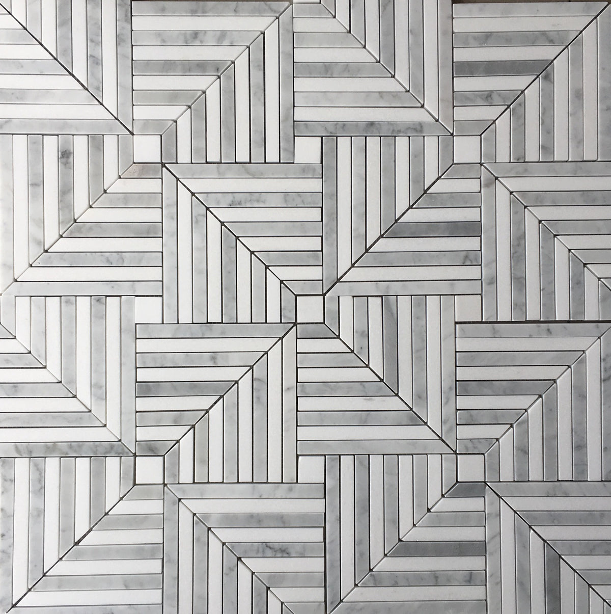 Carrara Modern Marble Mosaic | Honed Natural Stone