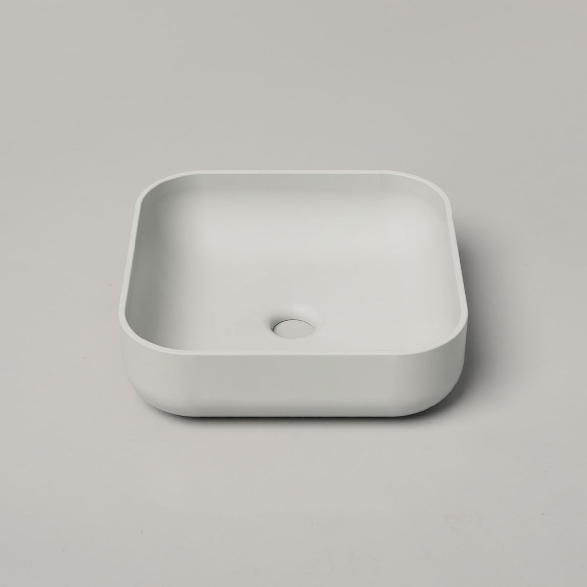 Nood Co Cube Concrete Basin in Cloud | Nood Co