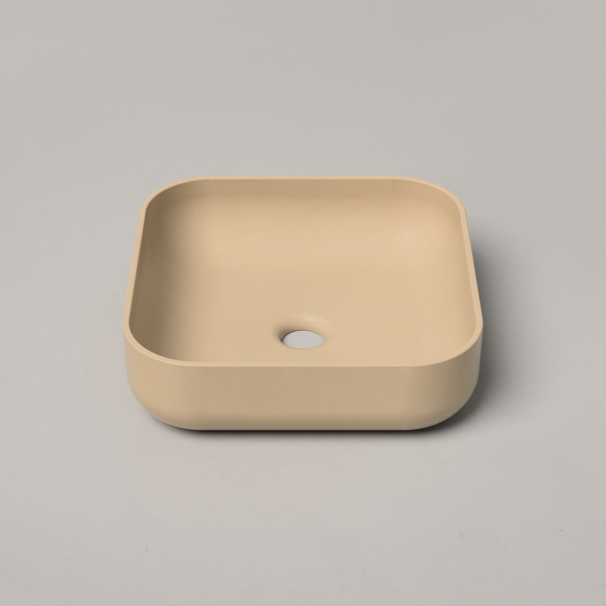 Nood Co Cube Concrete Basin in Sand | Nood Co