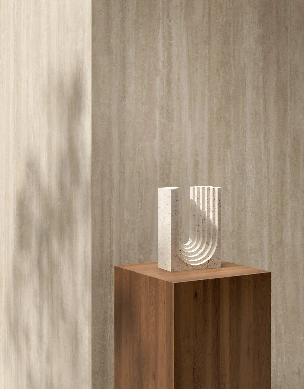 Iconica Verso Vein Cut Porcelain Floor & Wall Tile in Classic, Navona & Silver, Matt finish
