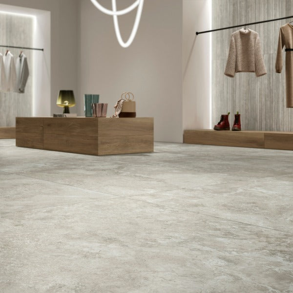 Iconica Contro Italian Crosscut Porcelain Floor and Wall