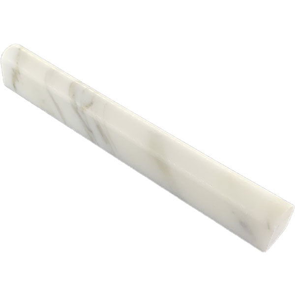 Carrara & Calacatta Marble Trims | Pencil Capping, Bullnose & Skirting
