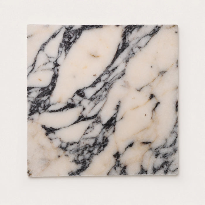 Calacatta Viola Square Marble Tile | Tumbled & Honed Natural Stone