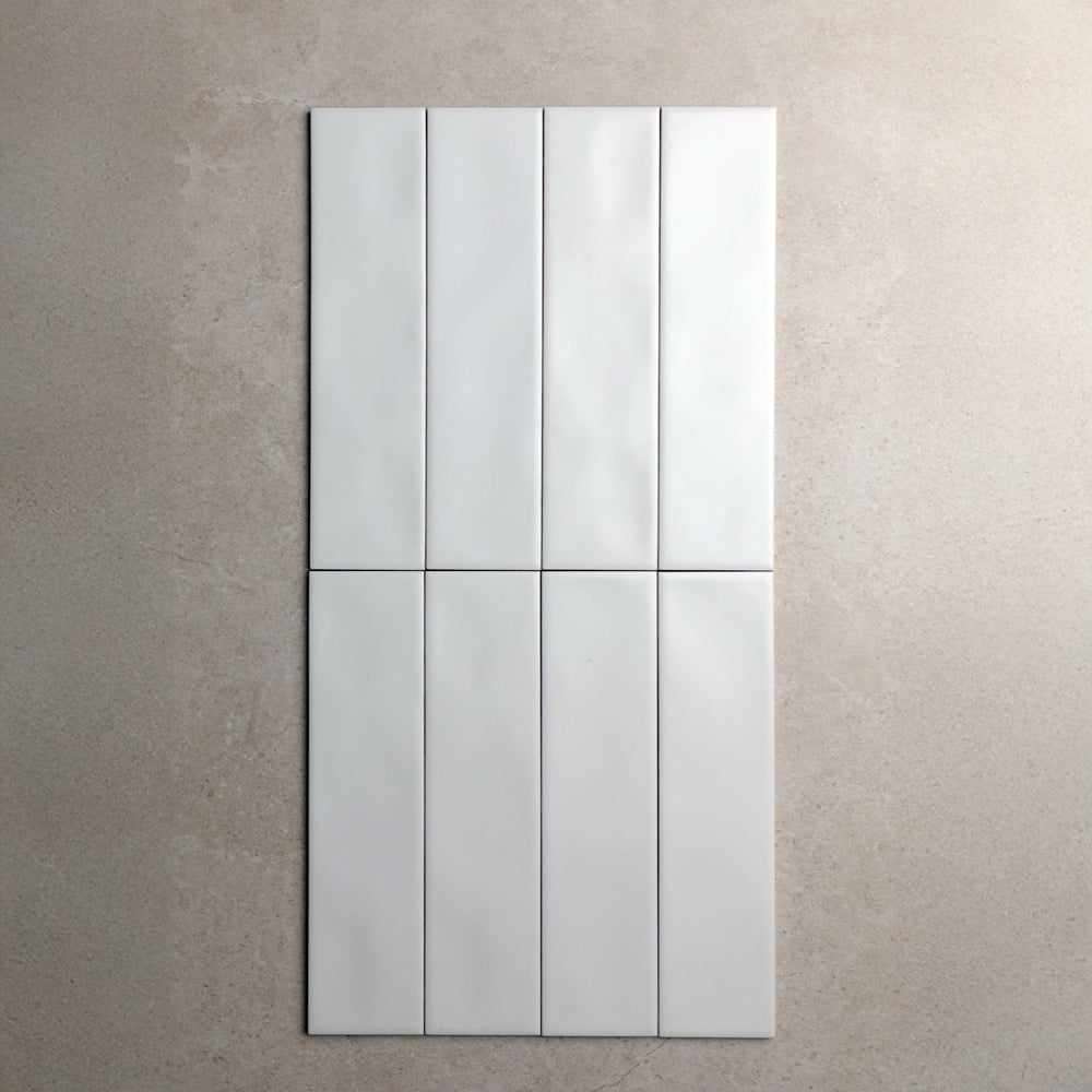Clovelly 2.0 White Subway Wall Tile 75x300 mm – Matt finish