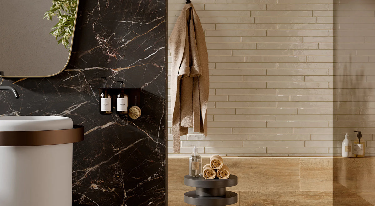 Italian Subway Tiles Color Series 48×450 mm in White, Glazed finish