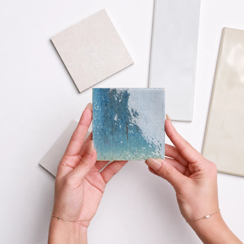 Concord Curves Shop the Look Tile Sample Box | Serano Surfaces