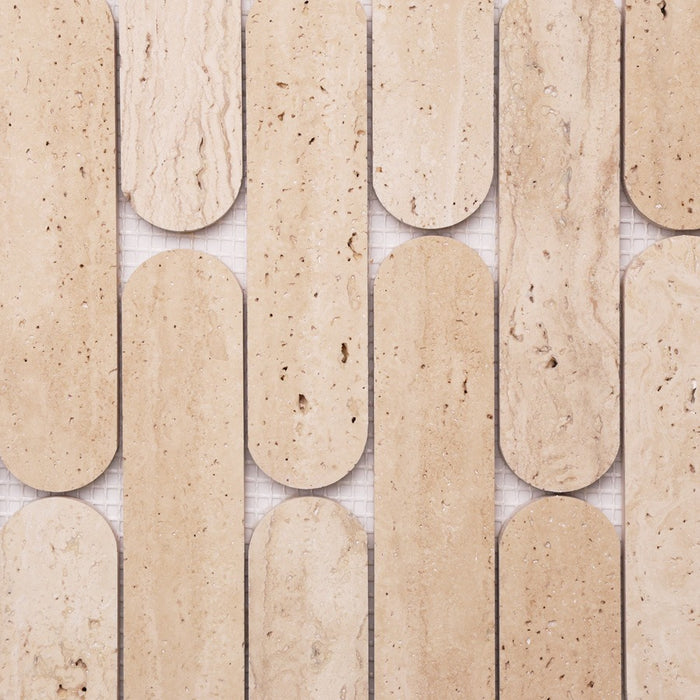 Travertine Connect Mosaic | Honed Natural Stone