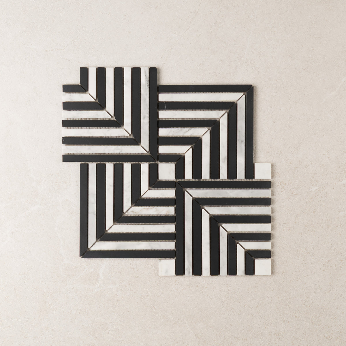Carrara Modern Marble Mosaic | Honed Natural Stone