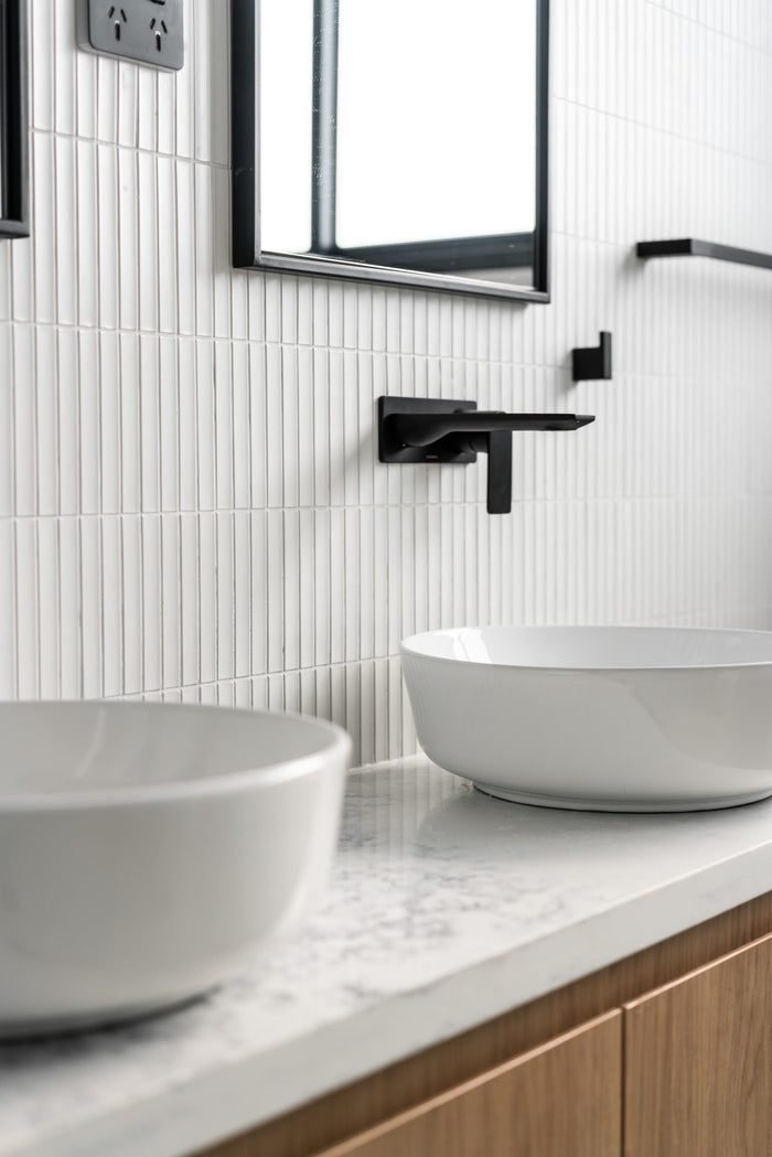 Concave White Kit Kat Wall Tile – Matt & Gloss finish