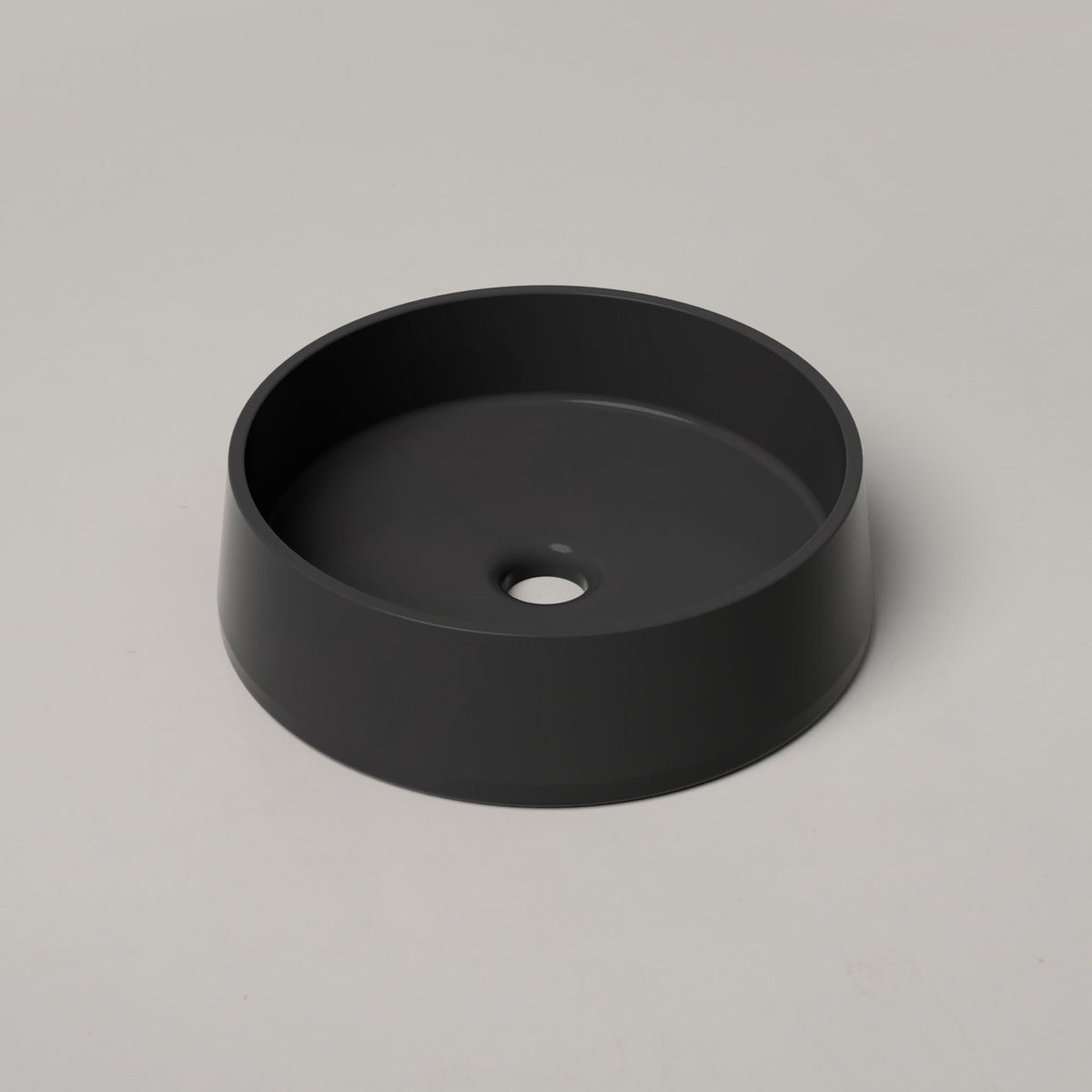 Nood Co Funl Concrete Basin in Charcoal | Nood Co