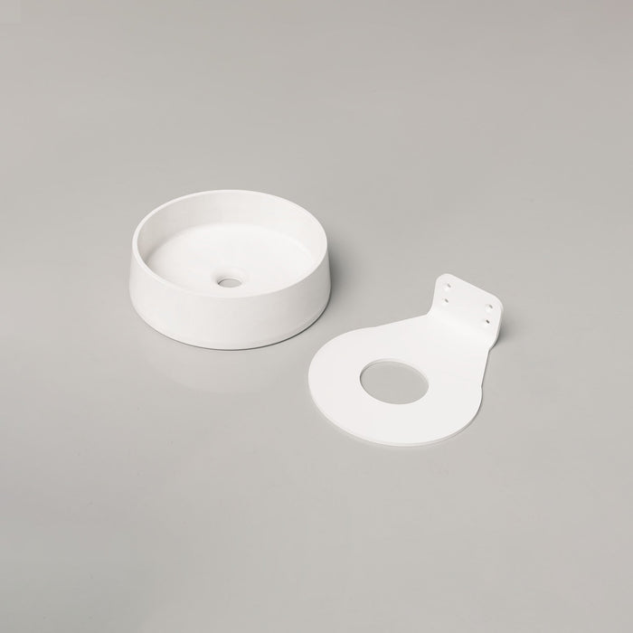 Nood Co Funl Concrete Basin in Ivory | Nood Co #Colour_Ivory