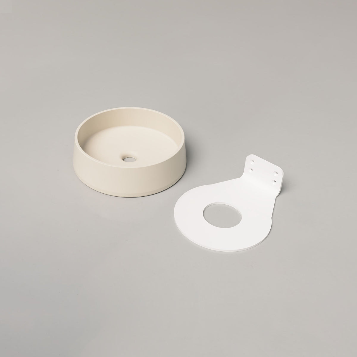 Nood Co Funl Concrete Basin in Wheat | Nood Co