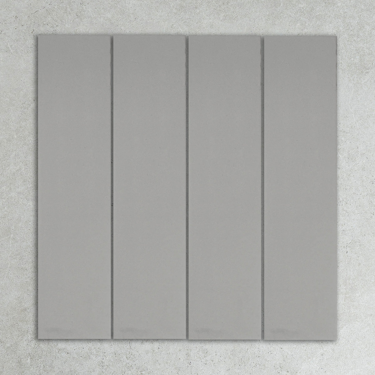 Polo Series Ceramic Tile in Light Grey, Gloss finish
