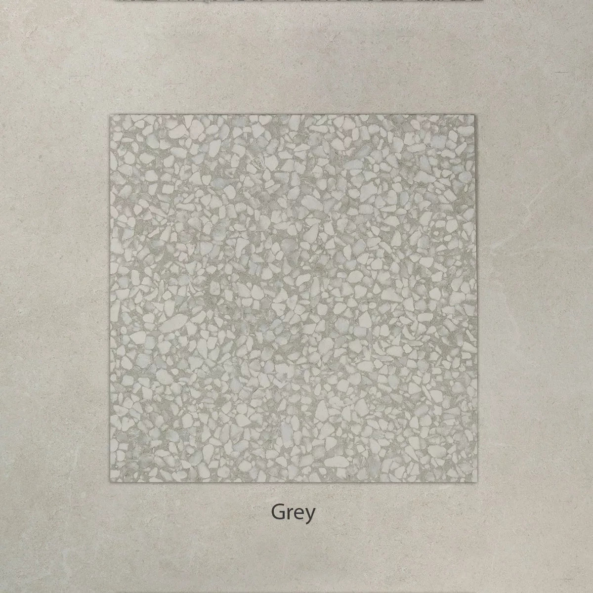 Bondi Terrazzo Look Floor & Wall Tiles in Grey, Matt finish
