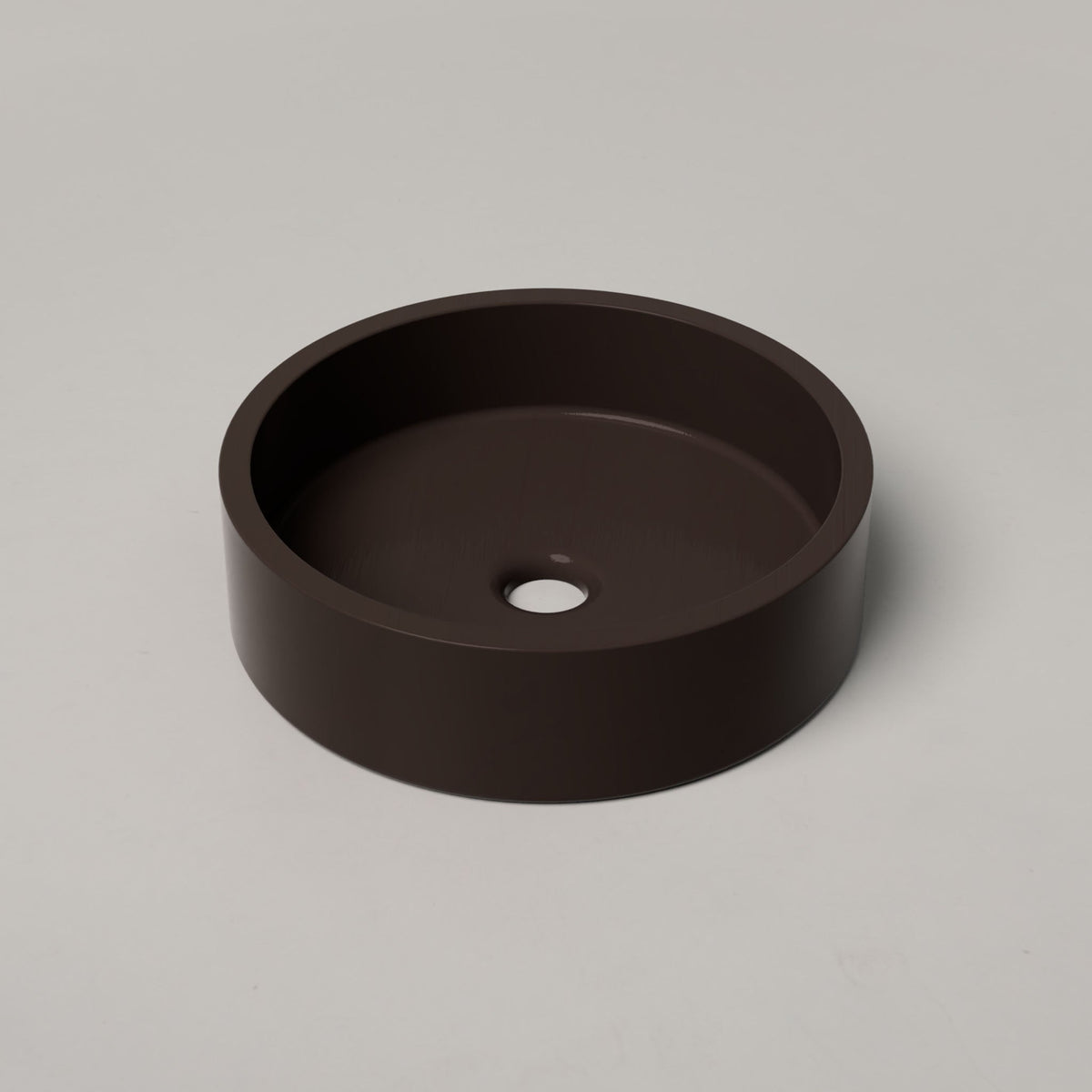 Nood Co Hoop Concrete Basin in Slate | Nood Co