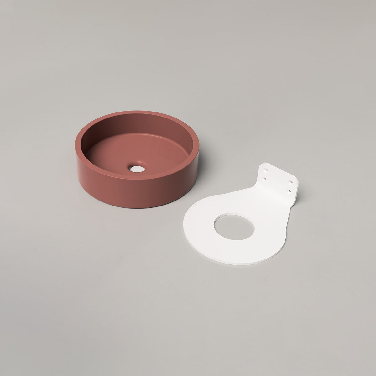 Nood Co Hoop Concrete Basin in Musk | Nood Co
