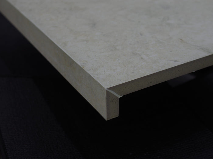 Builders Range Milano Bianco Pool Coping, Bullnose and Step Tread