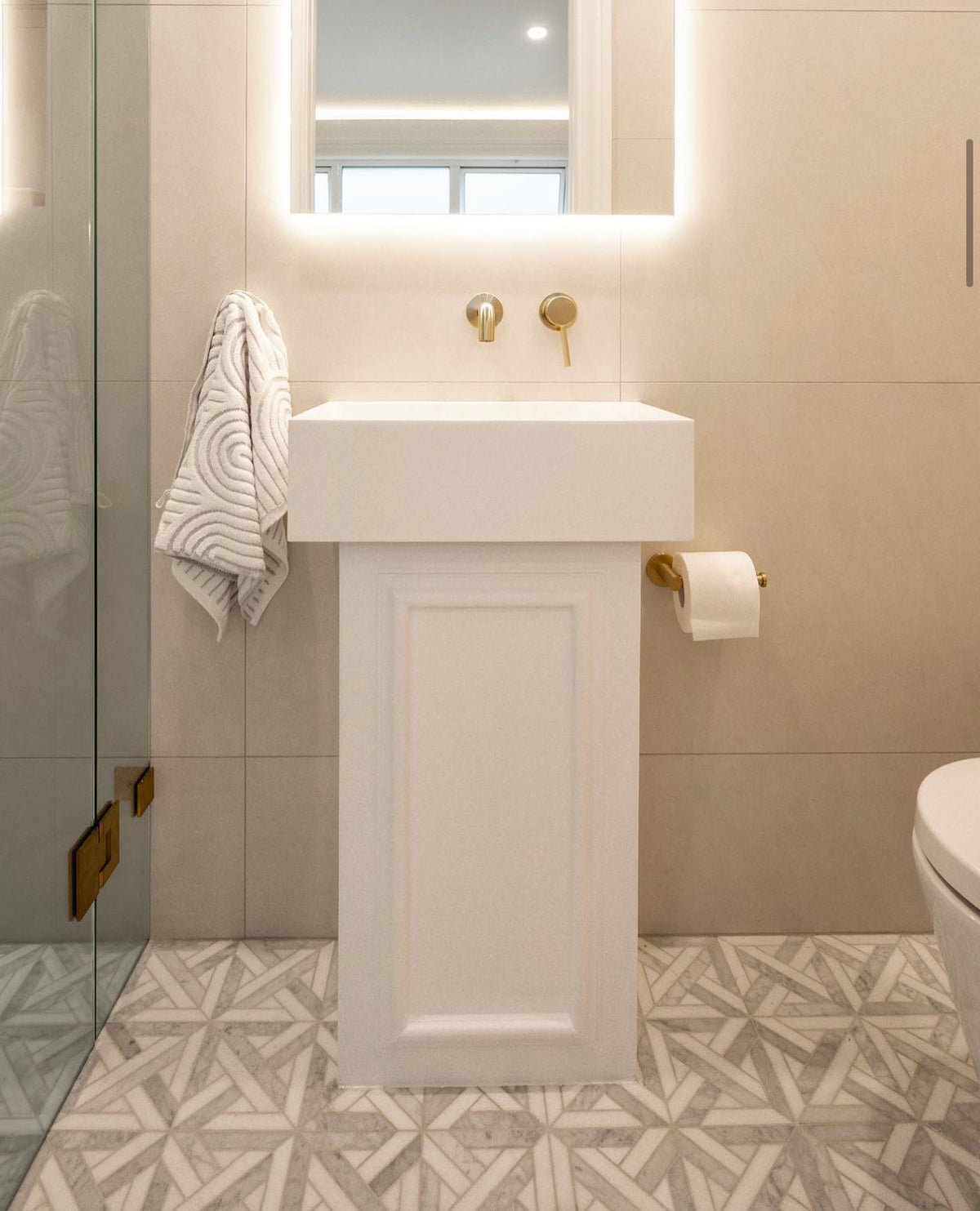 Carrara Parquet Marble Mosaic | Honed Natural Stone
