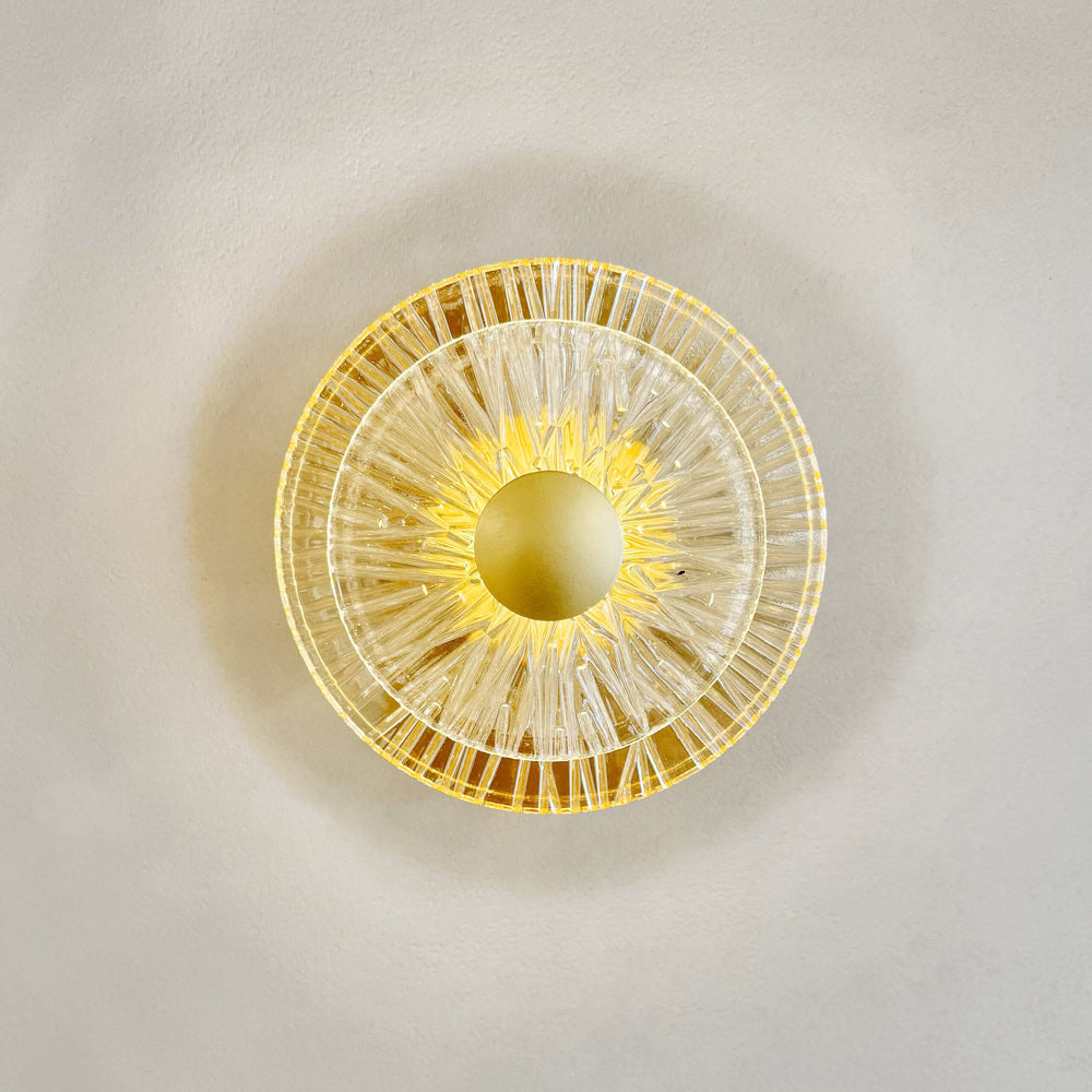 Lunara Natale Wall Sconce Light in Brass Gold