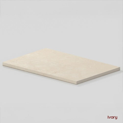Tufa X-Cut Porcelain Bullnose Tile 400x600 mm